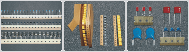 Online T-type Radial insertion Machine possible Components